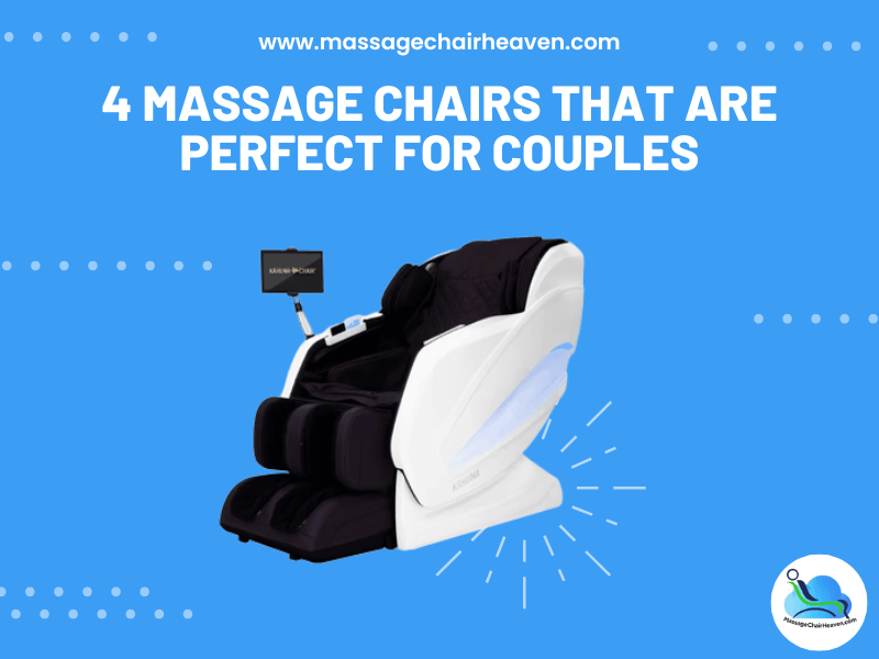 Double massage outlet chair