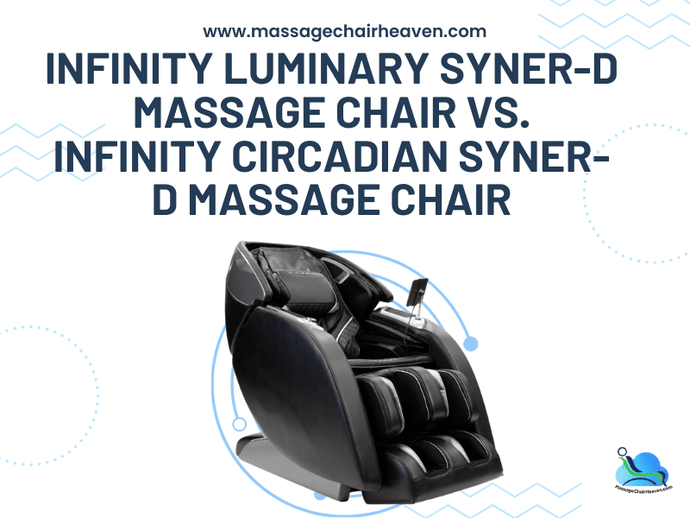 Infinity Luminary Syner-D Massage Chair vs. Infinity Circadian Syner-D Massage Chair