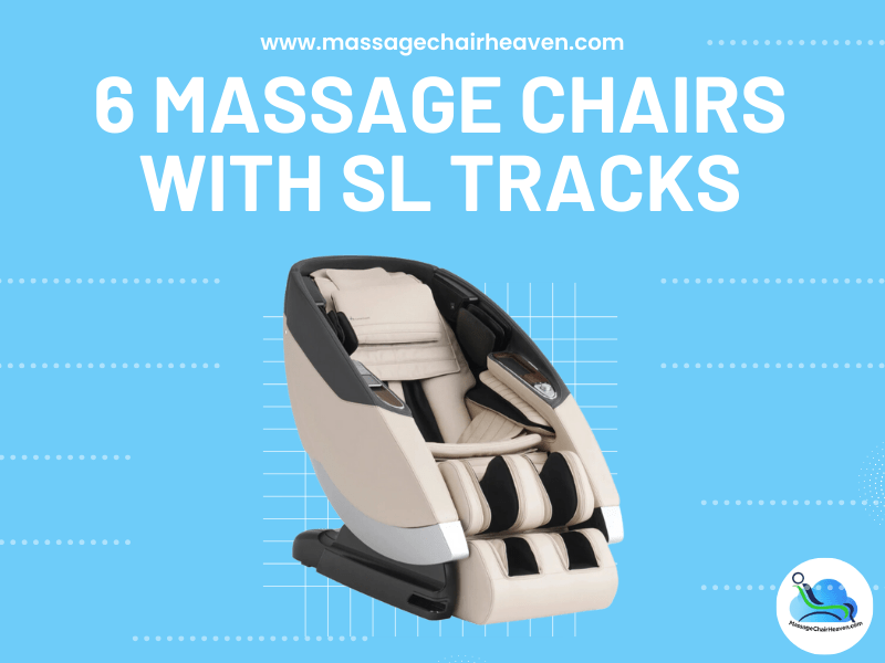 6 Massage Chairs with SL Tracks