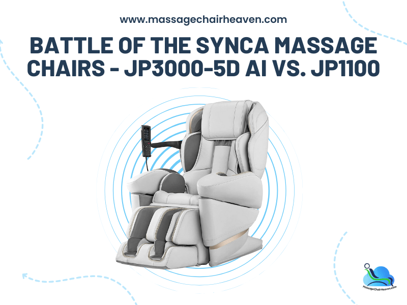 Battle Of the Synca Massage Chairs - JP3000-5D AI vs. JP1100 