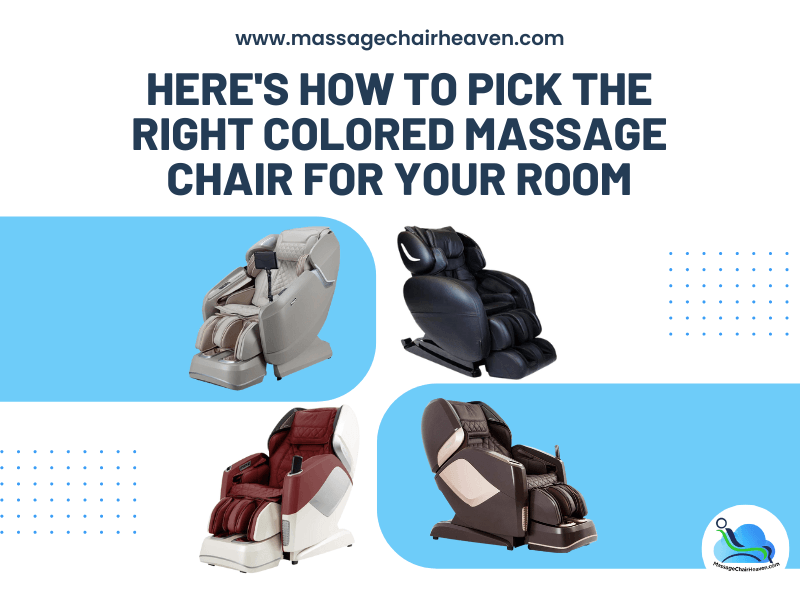 Choosing the right massage chair new arrivals