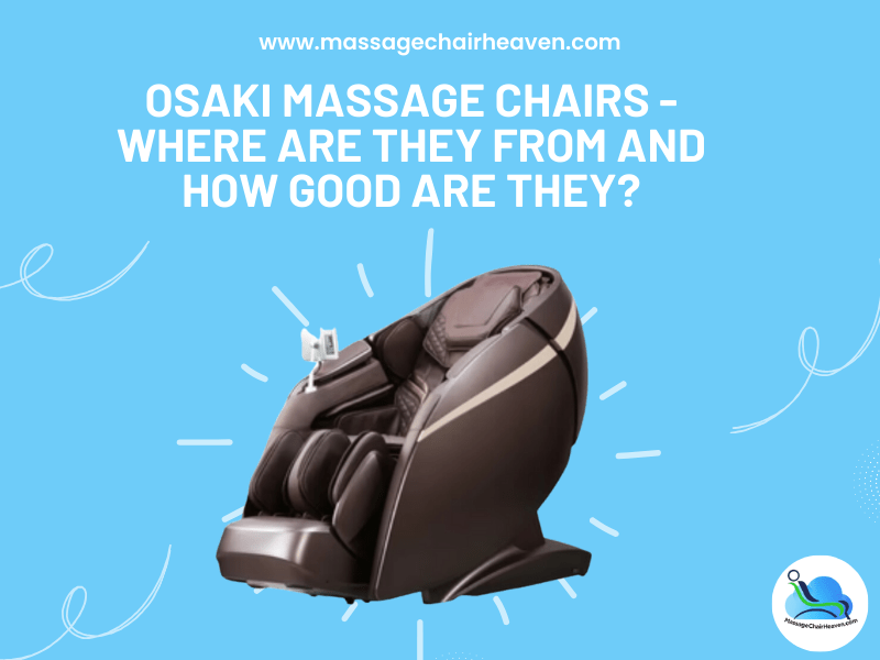 Osaki massage chair online technical support