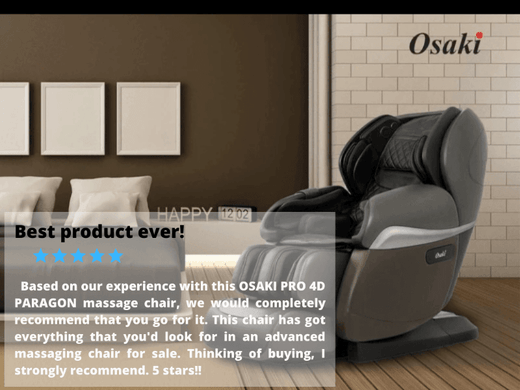 Osaki OS PRO 4D Paragon Massage Chair Review